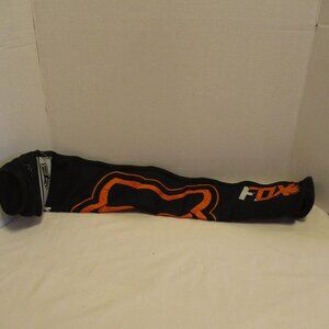 FOX Motocross Black Orange White Vcation Travel Camping Full Zip Can Cooler Bag